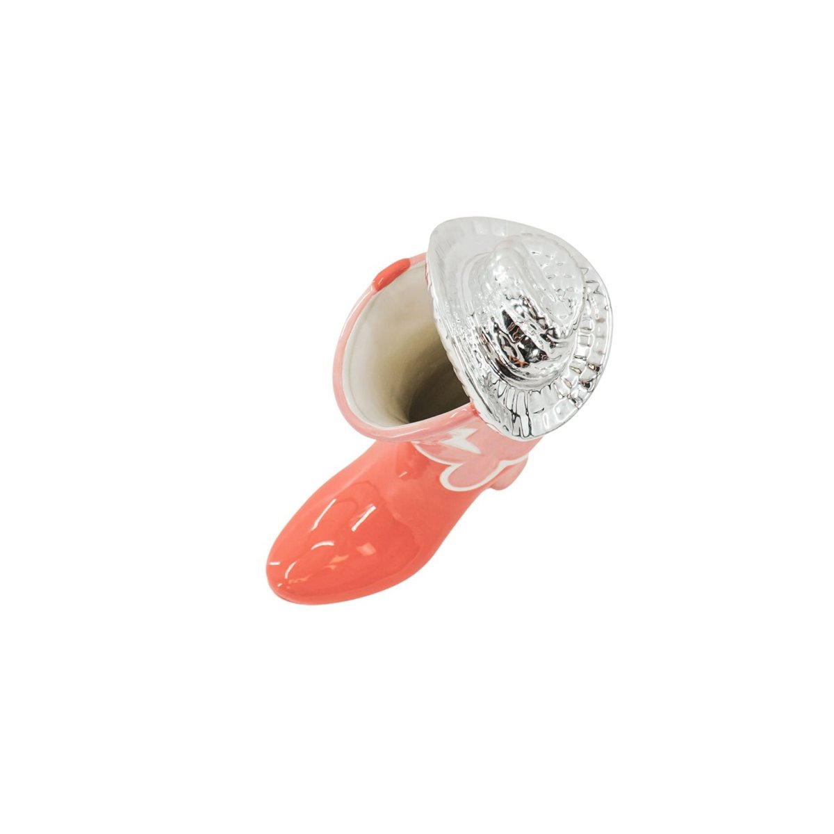 Housevitamin Bloemvaas Boot - Oranje 26,5cm