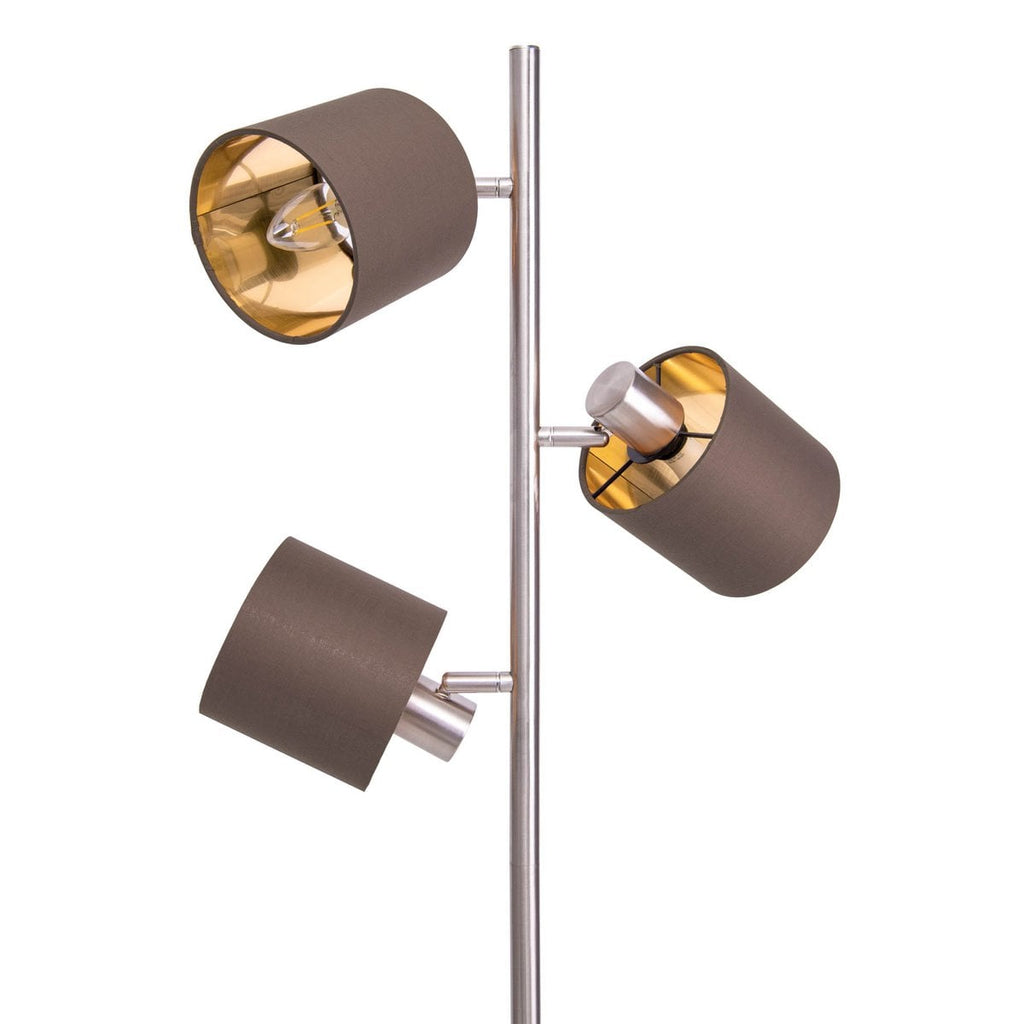 Näve Maron Staande Lamp - Bruin 153cm E14