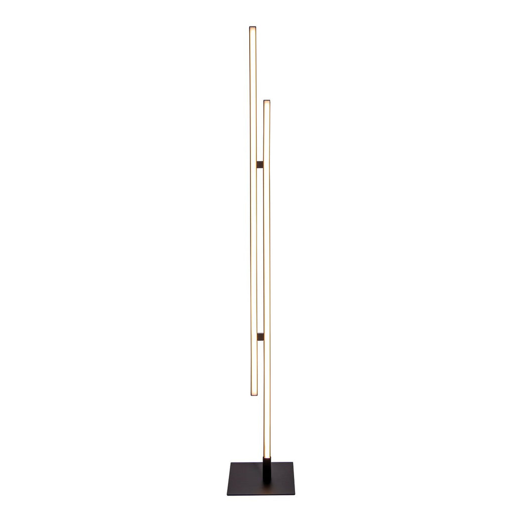 Näve Onda LED Vloerlamp - 130cm Zwart