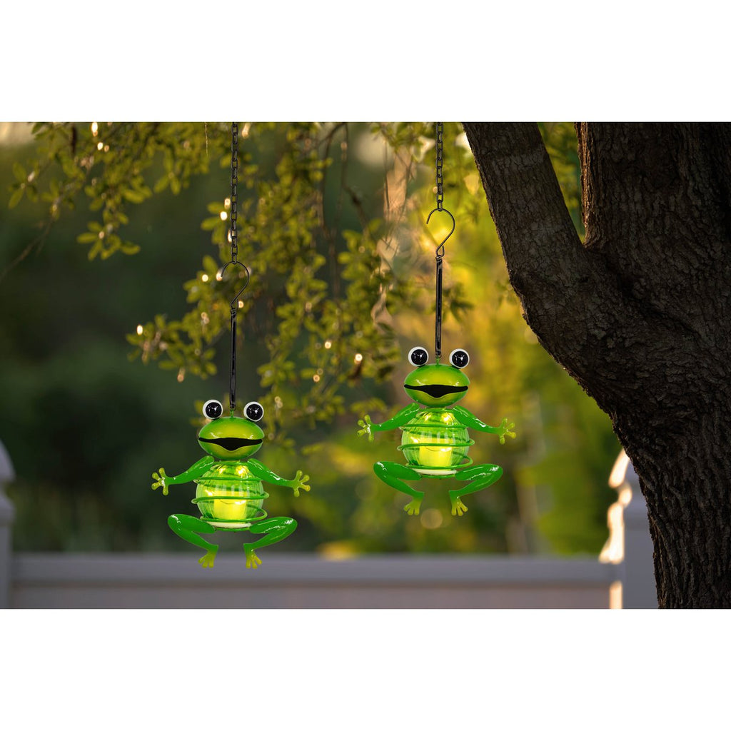 Näve Solar Hanglight Frosch - Groen 20cm