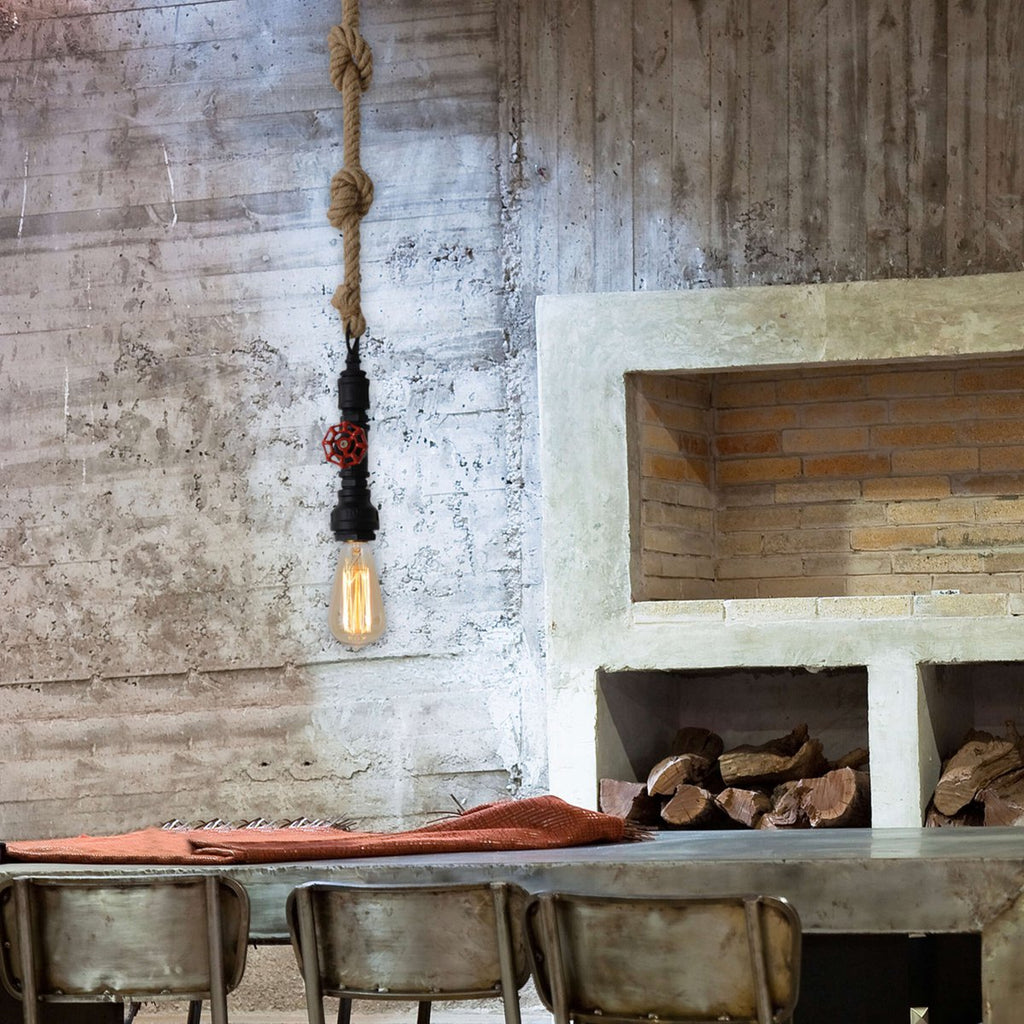 Näve Regia Hanglamp - Zwart E27 145cm