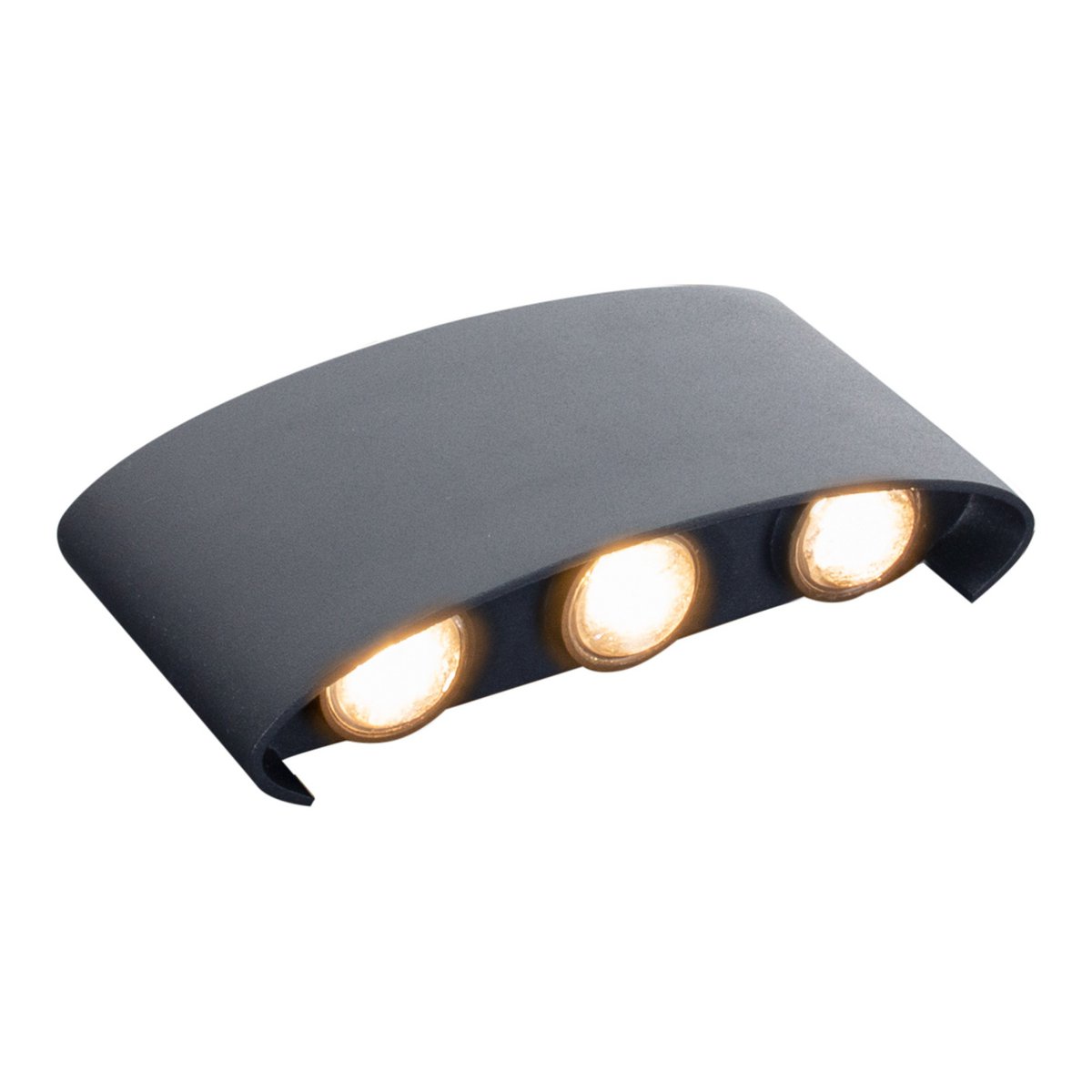 Näve Auron LED Buitenmuurlamp Antraciet