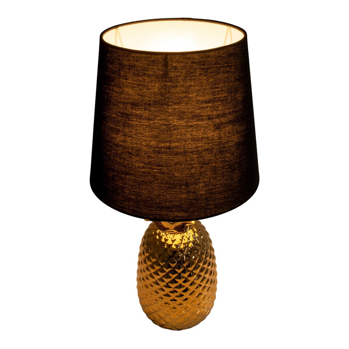 Näve Leuchten Tafellamp Ananas - Goud 45cm