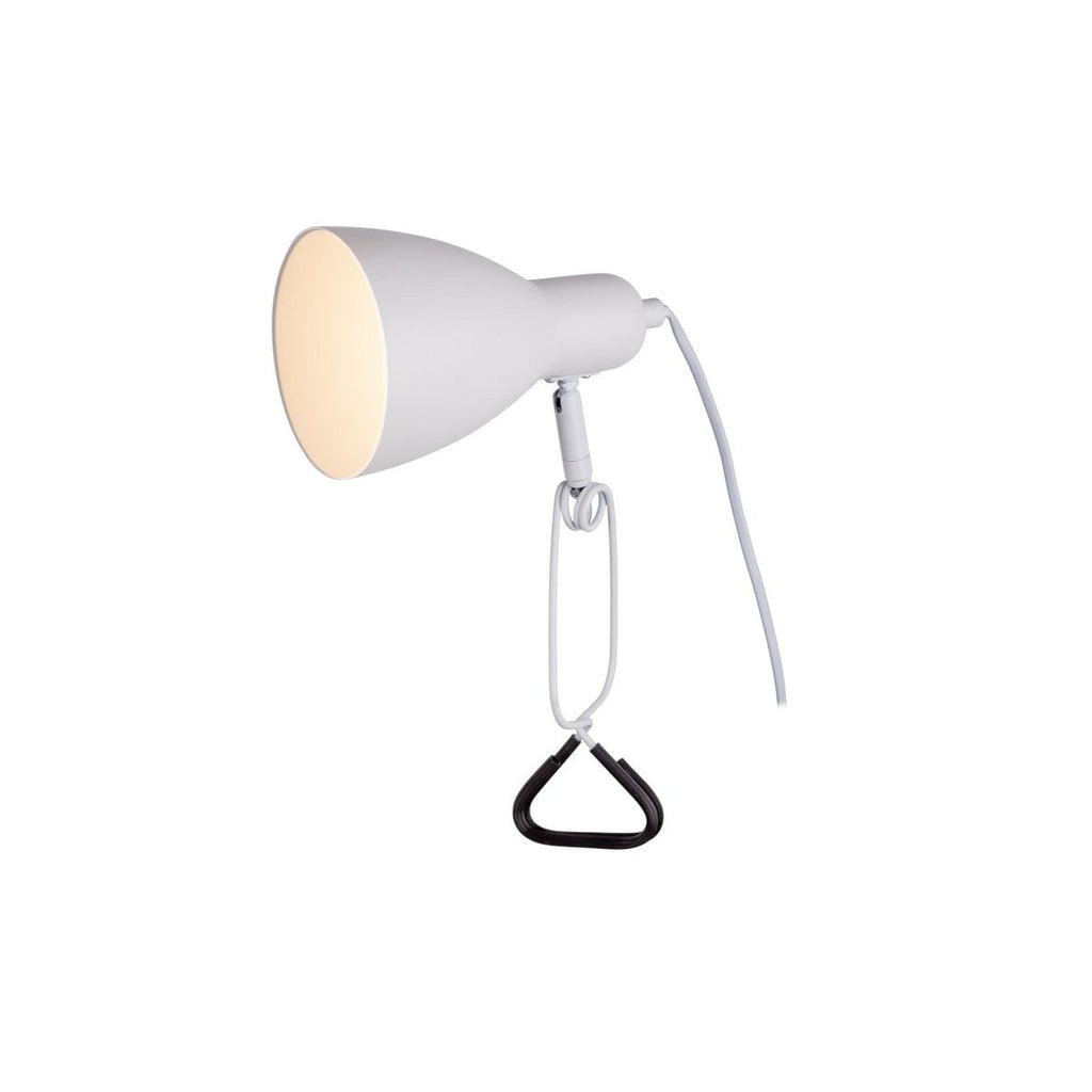 Näve Mara Klemlamp Mat Wit E14