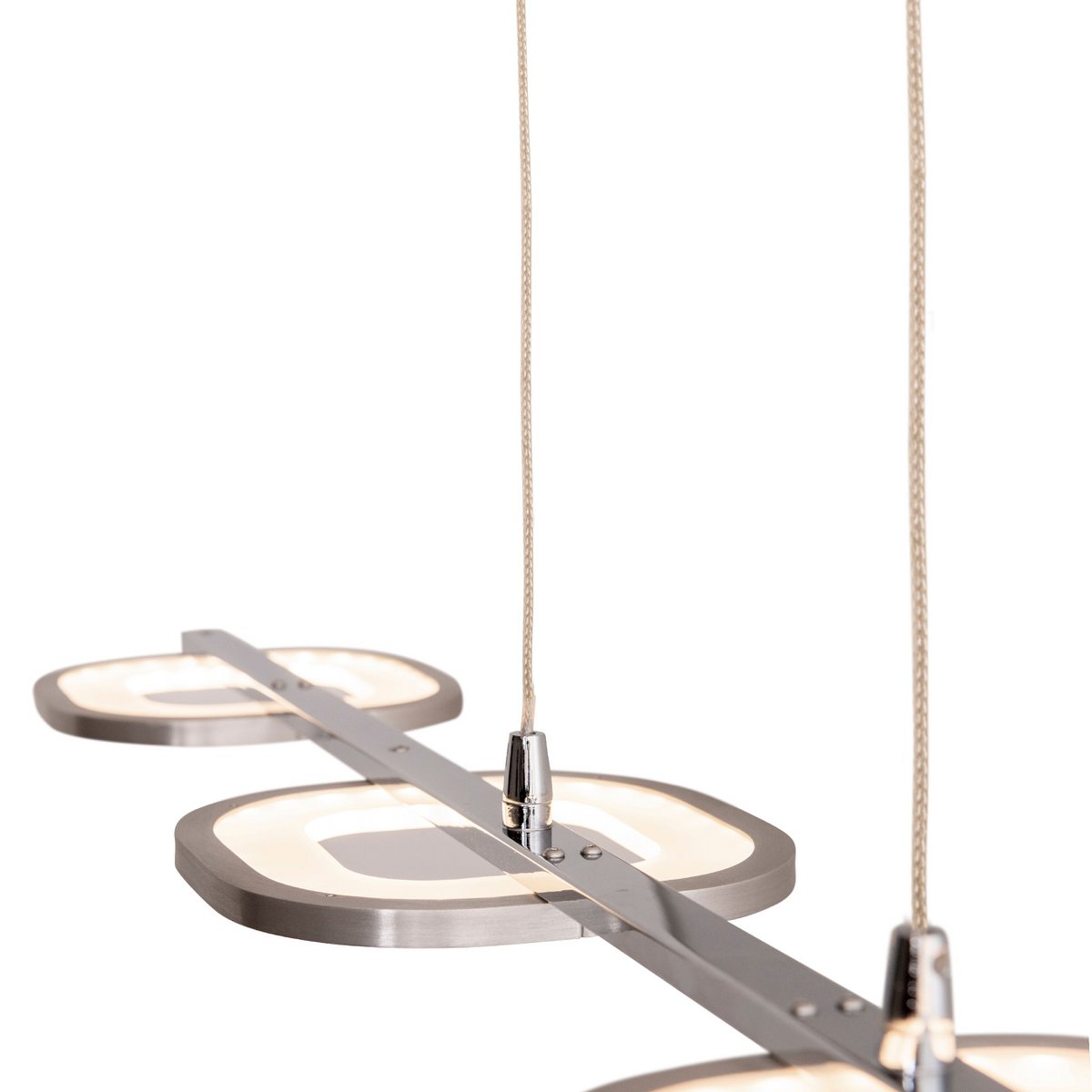 Näve Leuchten Balk LED Hanglamp - Modern Aluminium Design 100x16cm