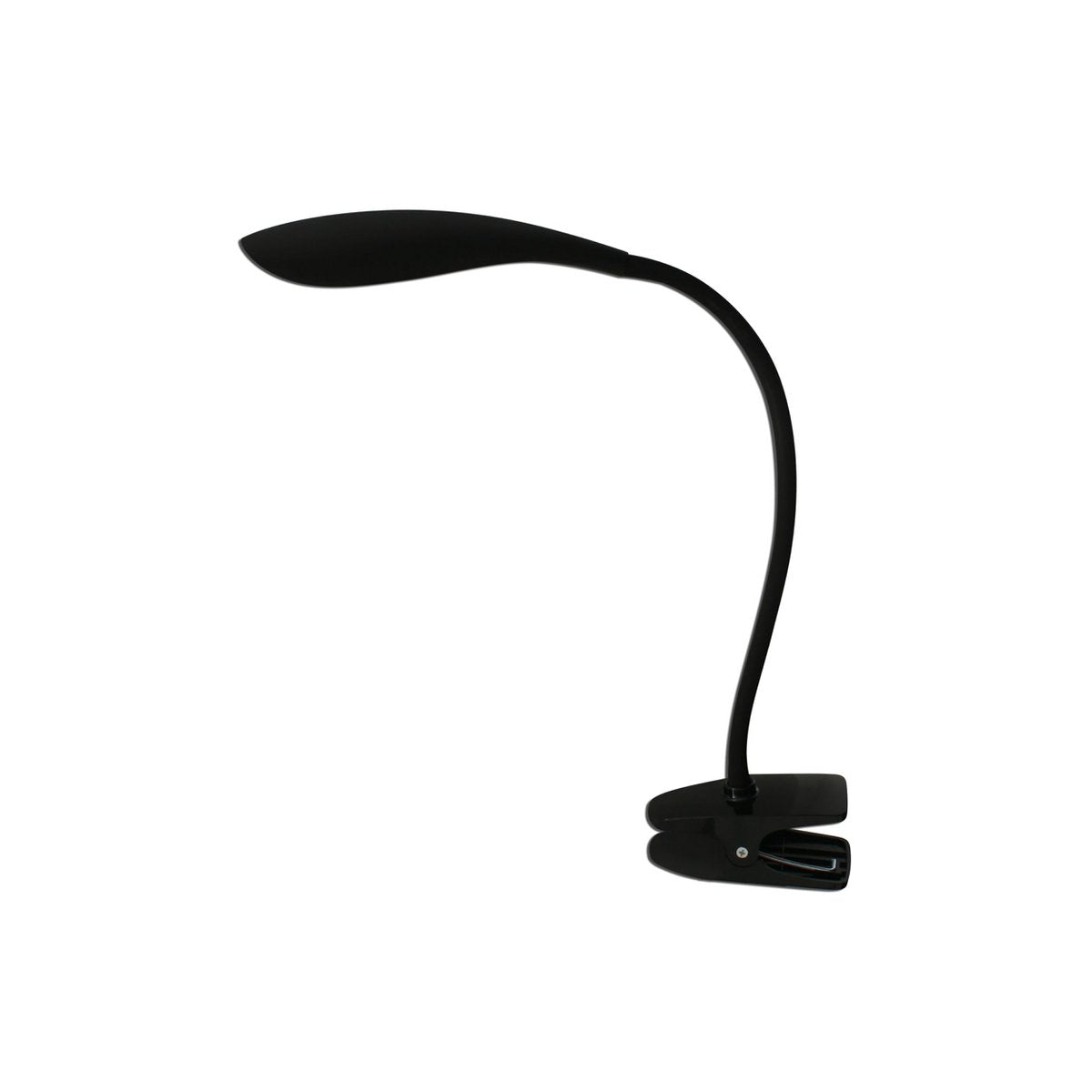 Näve Klemmlampe ALF - Zwart 36cm