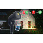 Näve Laser Tuinspies - Groen/Rood LED Projector