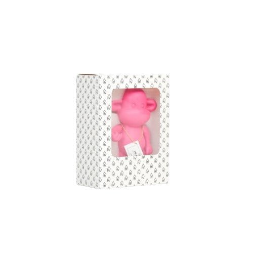 Legende Aap Beelden - Roze - 11x7x19cm Polyresin