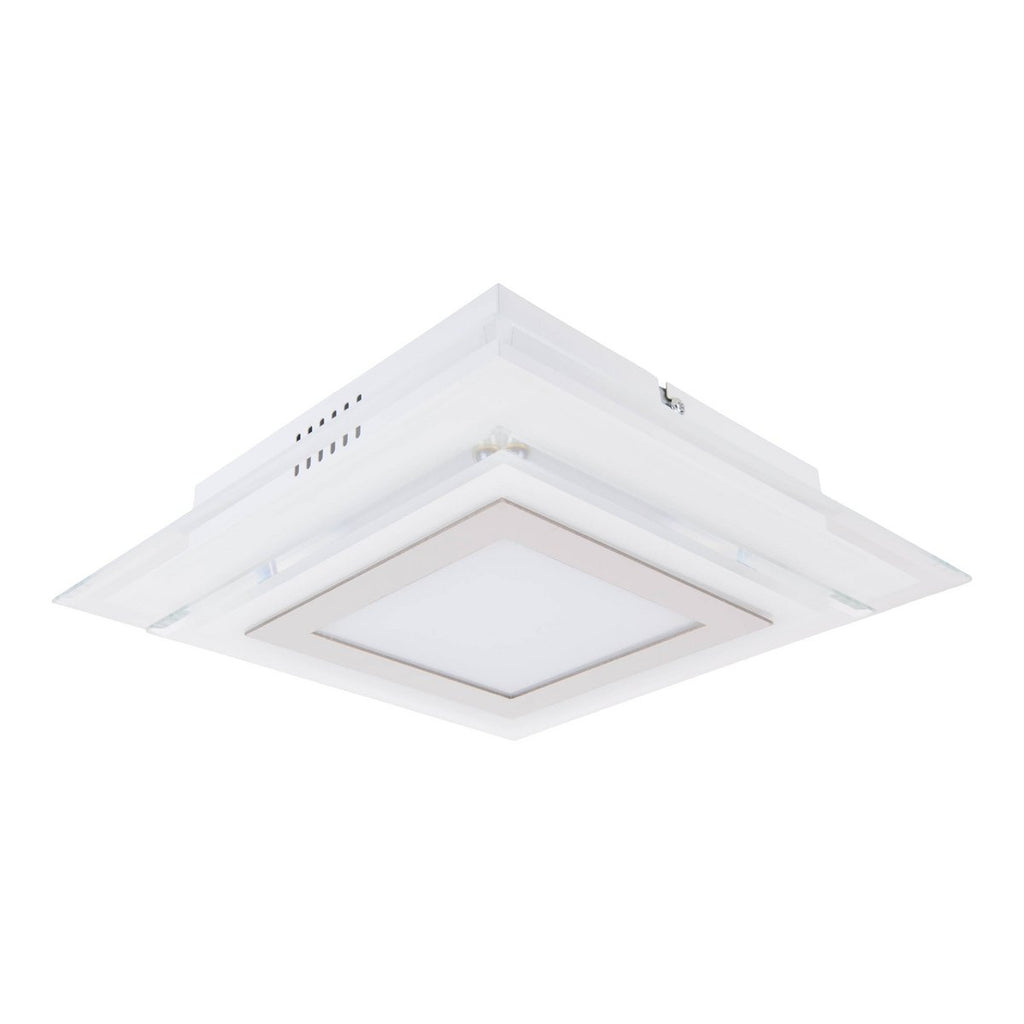 LED Plafondlamp Lucca 28cm - Näve Zilver