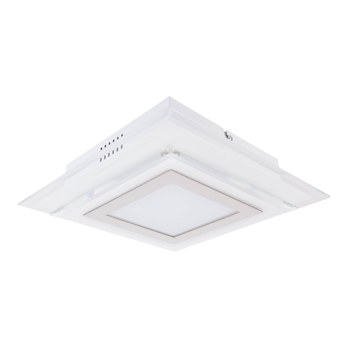 LED Plafondlamp Lucca 28cm - Näve Zilver