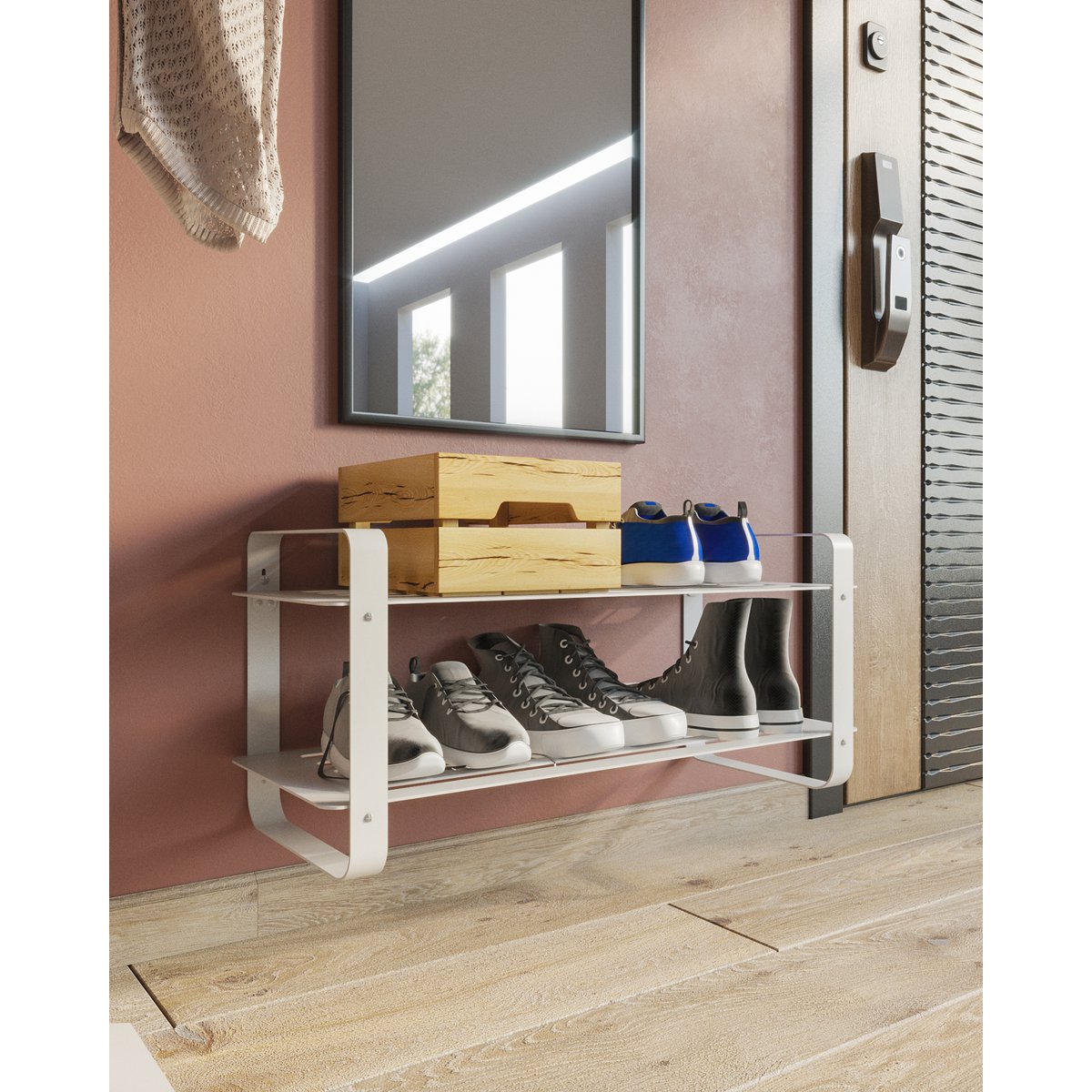 Gorillz Unify Schoenenrek 80cm - Wit