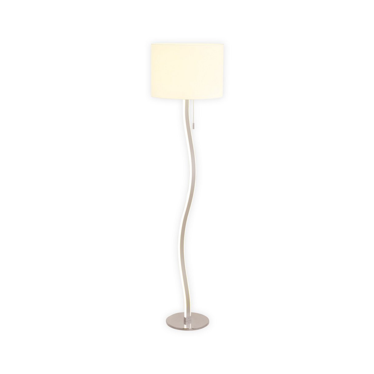 Näve Aurelia LED Vloerlamp Wit 163cm