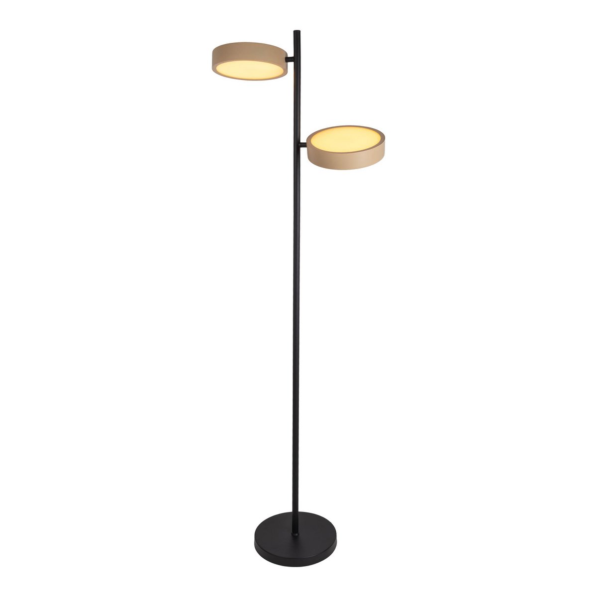 LED-vloerlamp Tessa Amandel 165cm