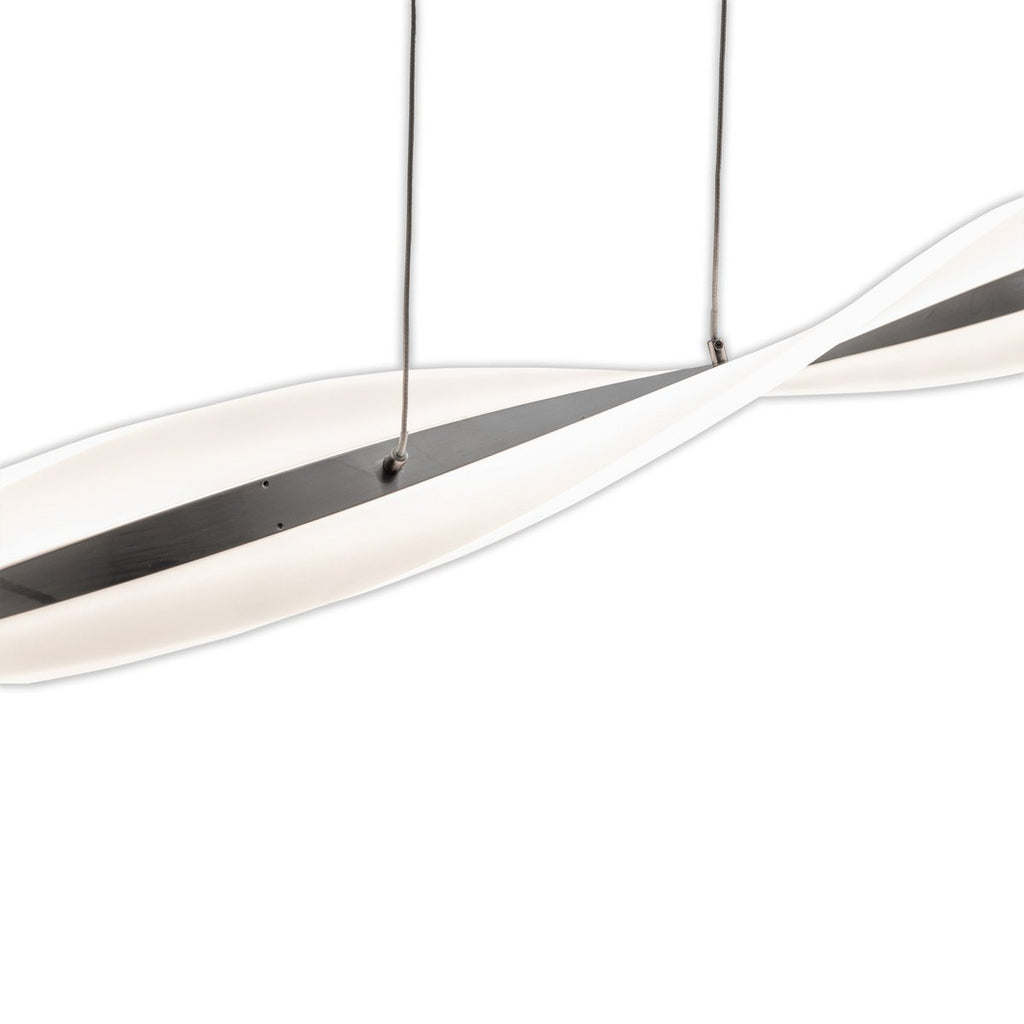 Näve Nina LED Hanglamp - Zilver 115cm