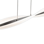 Näve Nina LED Hanglamp - Zilver 115cm