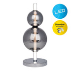 Näve Nova LED Tafellamp - Chroom 44cm