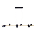 Näve Frida Hanglamp - Zwart/Goud 115cm