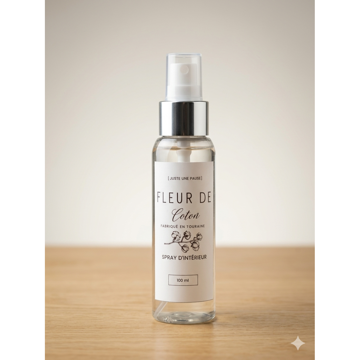 Juste une pause Kamerspray Katoenbloem - 100ml