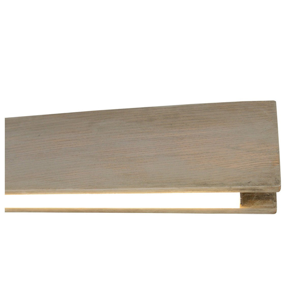Näve LED Plafondlamp Recht 97,5cm - Metaal Hout