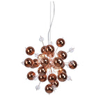 Näve Hanglamp Explosie - Glas Metaal 65cm