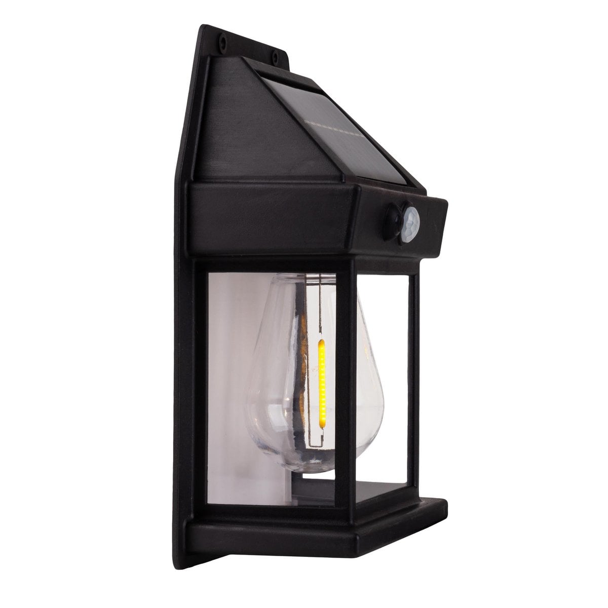 Näve Mira Solar Wandlamp 17cm Zwart