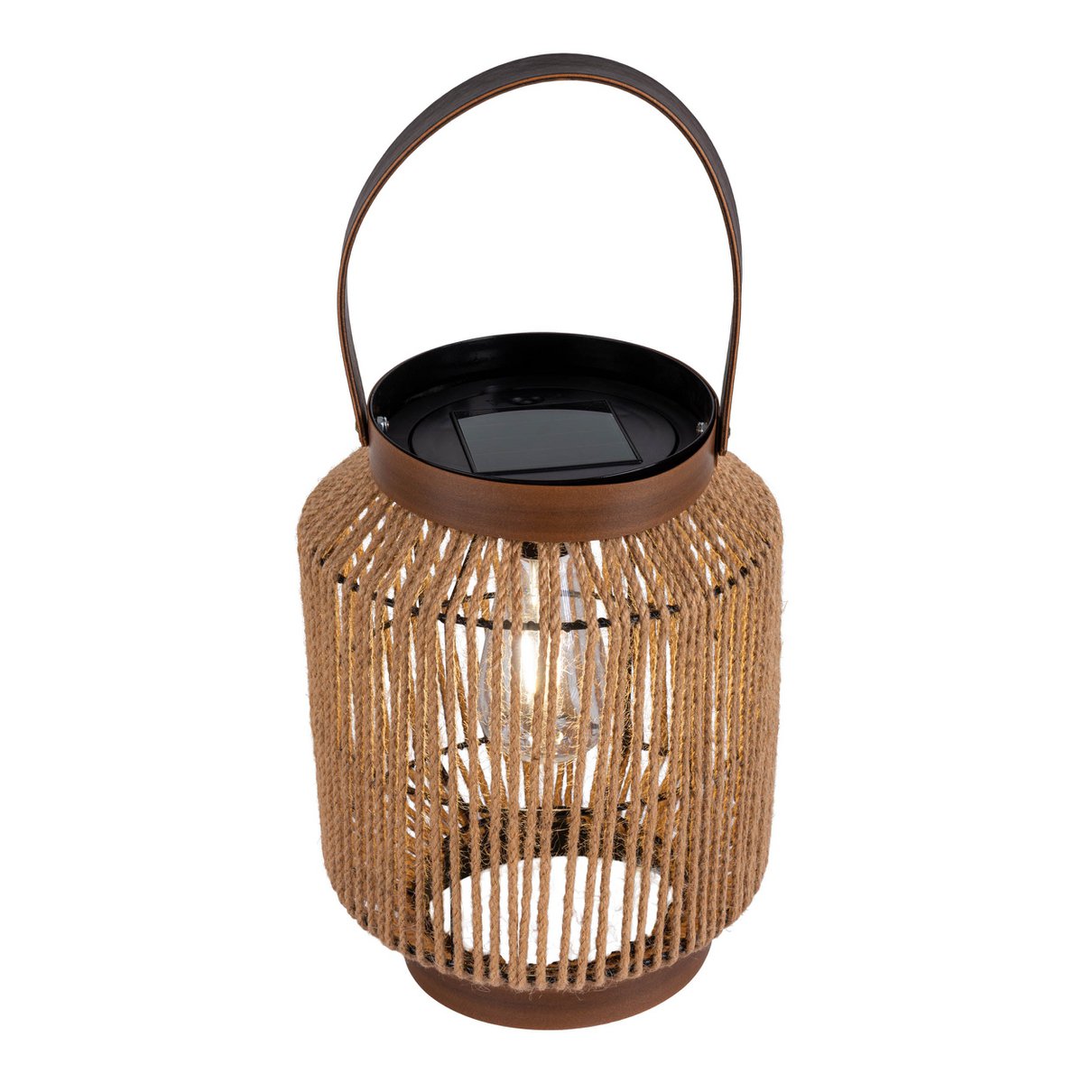 LED Zonnelamp Korbinian - Metaal Natuur 22cm
