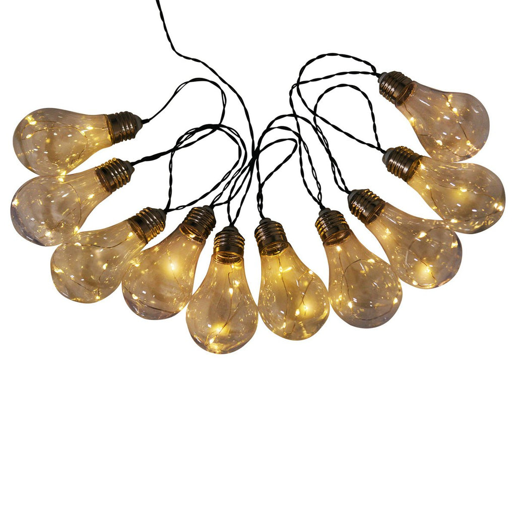 Näve LED Zonneketen - Transparant 300cm