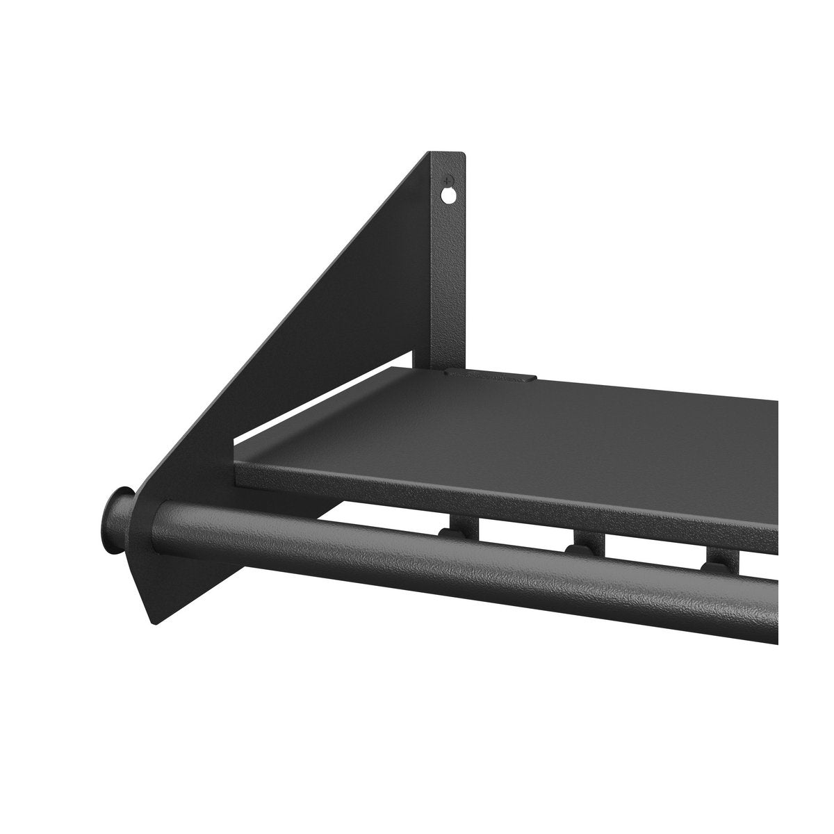 Gorillz Switch Wandkapstok - Zwart, 9 Haken, Staal