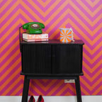 Housevitamin Swirl Voorraadpot - Oranje/Lila - 11x11x14,5cm