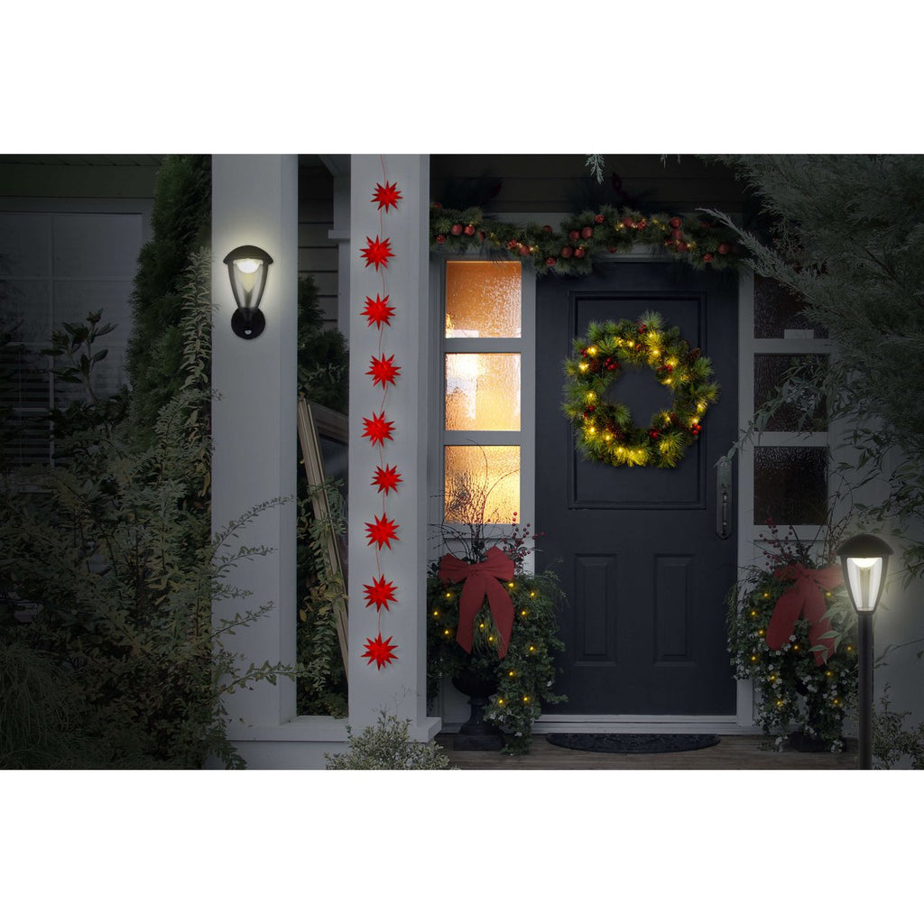 Näve Clint LED Wandlamp - Zwart 100cm