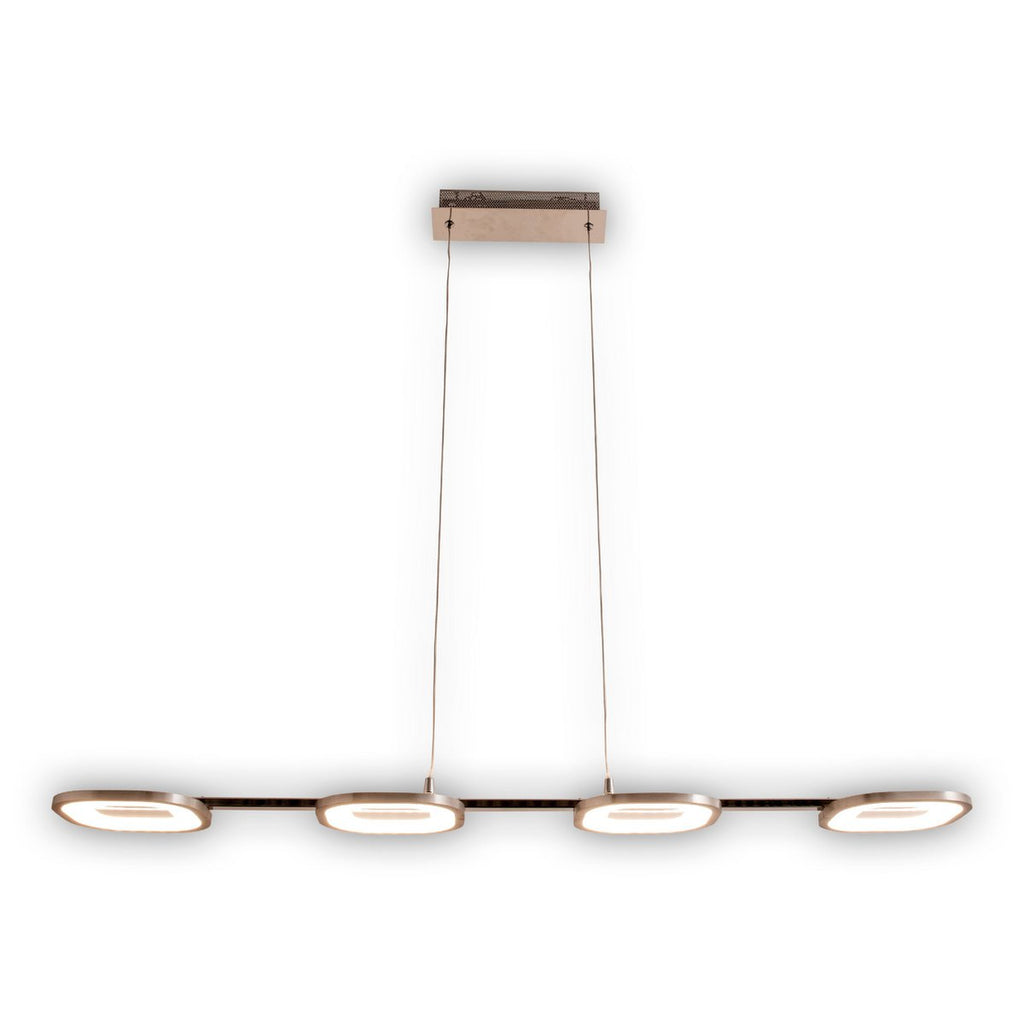 Näve Leuchten Balk LED Hanglamp - Modern Aluminium Design 100x16cm