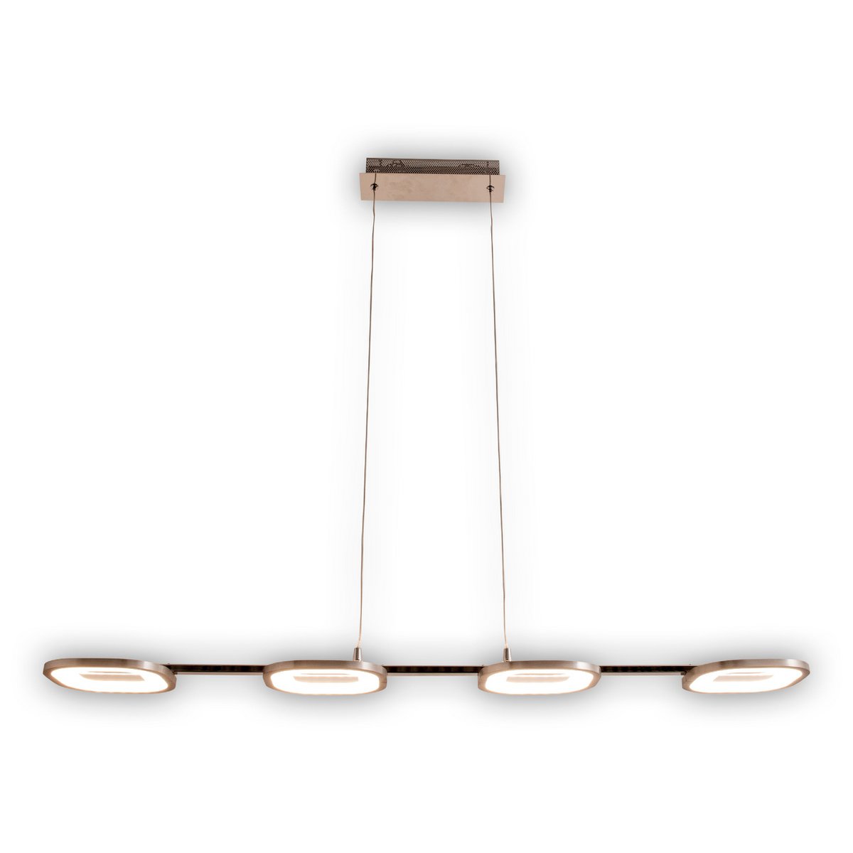 Näve Leuchten Balk LED Hanglamp - Modern Aluminium Design 100x16cm