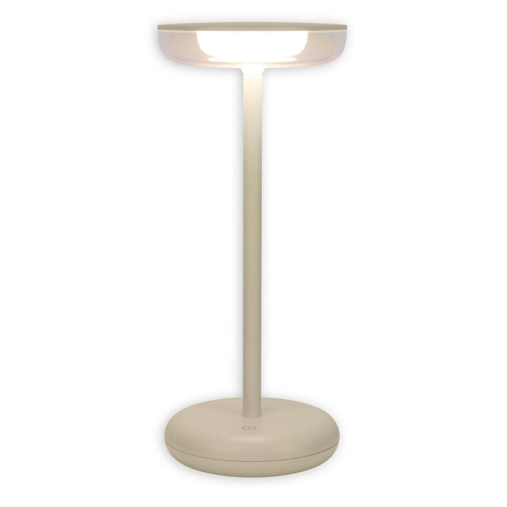 Näve Pasi Tabletlicht Beige 26cm Dimbaar