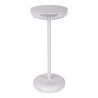 Noteloze tabletlicht "PASI" voor buiten en binnen, gemaakt van metaal en plastic in wit, dimbaar, met aanraking en geheugenfunctie, ca. 26 cm hoog