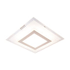 LED Plafondlamp Lucca 28cm - Näve Zilver