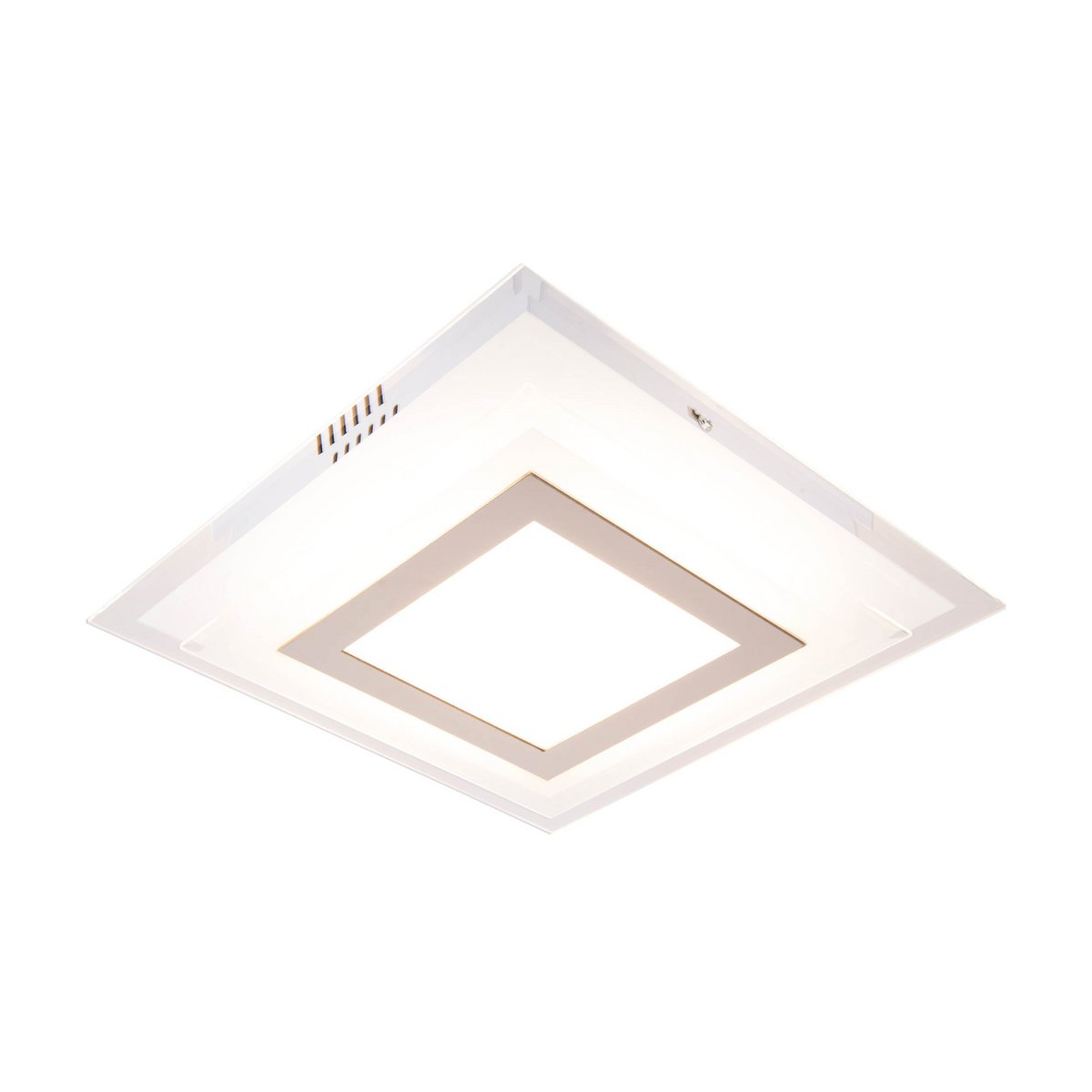 LED Plafondlamp Lucca 28cm - Näve Zilver