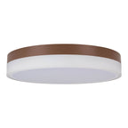 LED-plafondlicht Lola Ø50cm Bruin-Wit Dimmable
