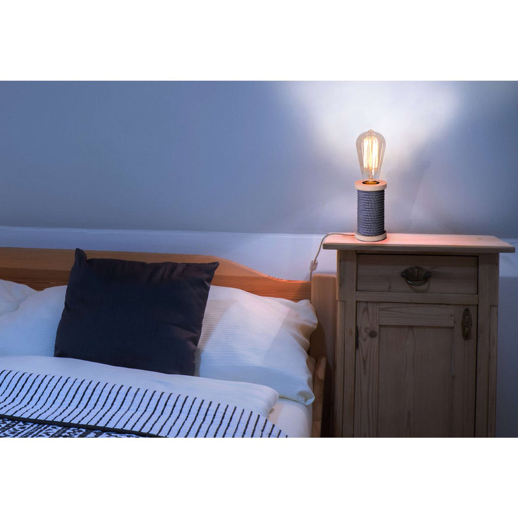 Näve Tafellamp 12cm Zwart E27