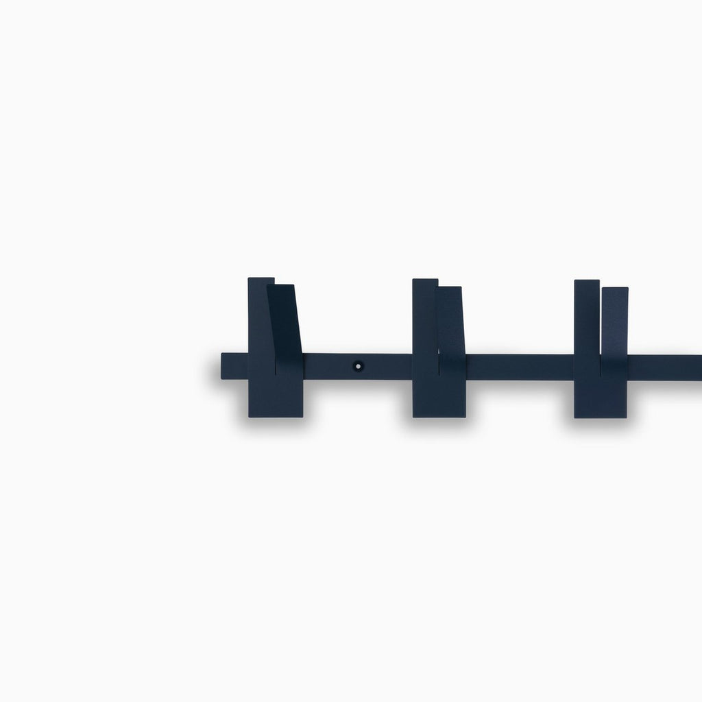 Gorillz Incision Wandkapstok - 10 Haken - Metaal - Blauw
