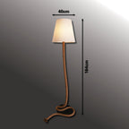 Näve Leuchten Staande Lamp Touw 165cm Beige