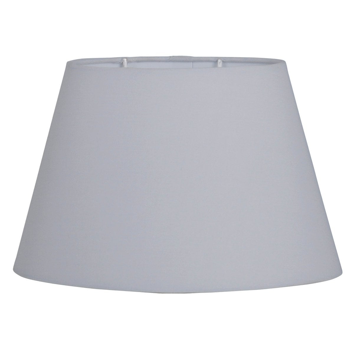 Näve Leuchten Oval Textiel Lampenkap Grijs 24cm Tafellamp