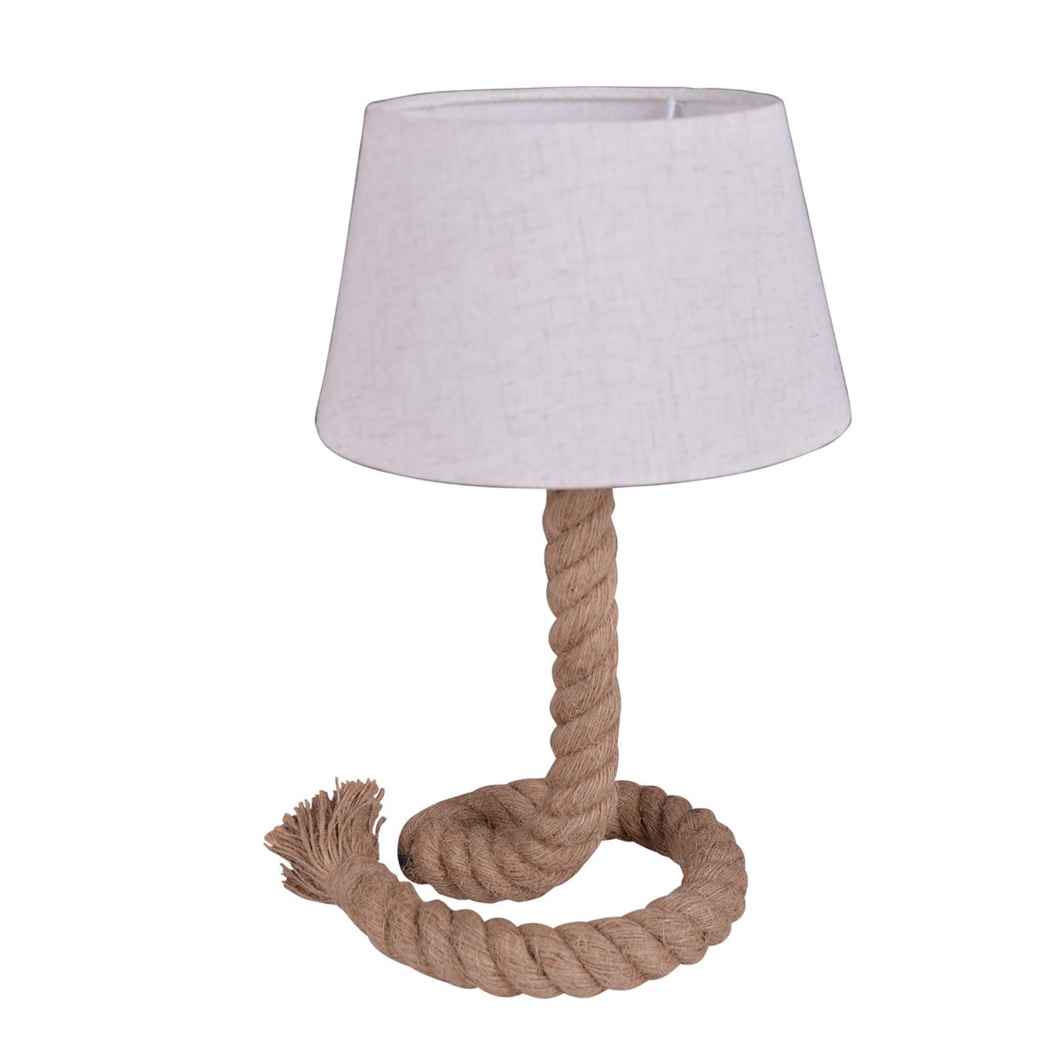 Näve Tafellamp Touw 40cm Wit E14