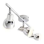 Näve Chromey LED plafondlamp 48cm