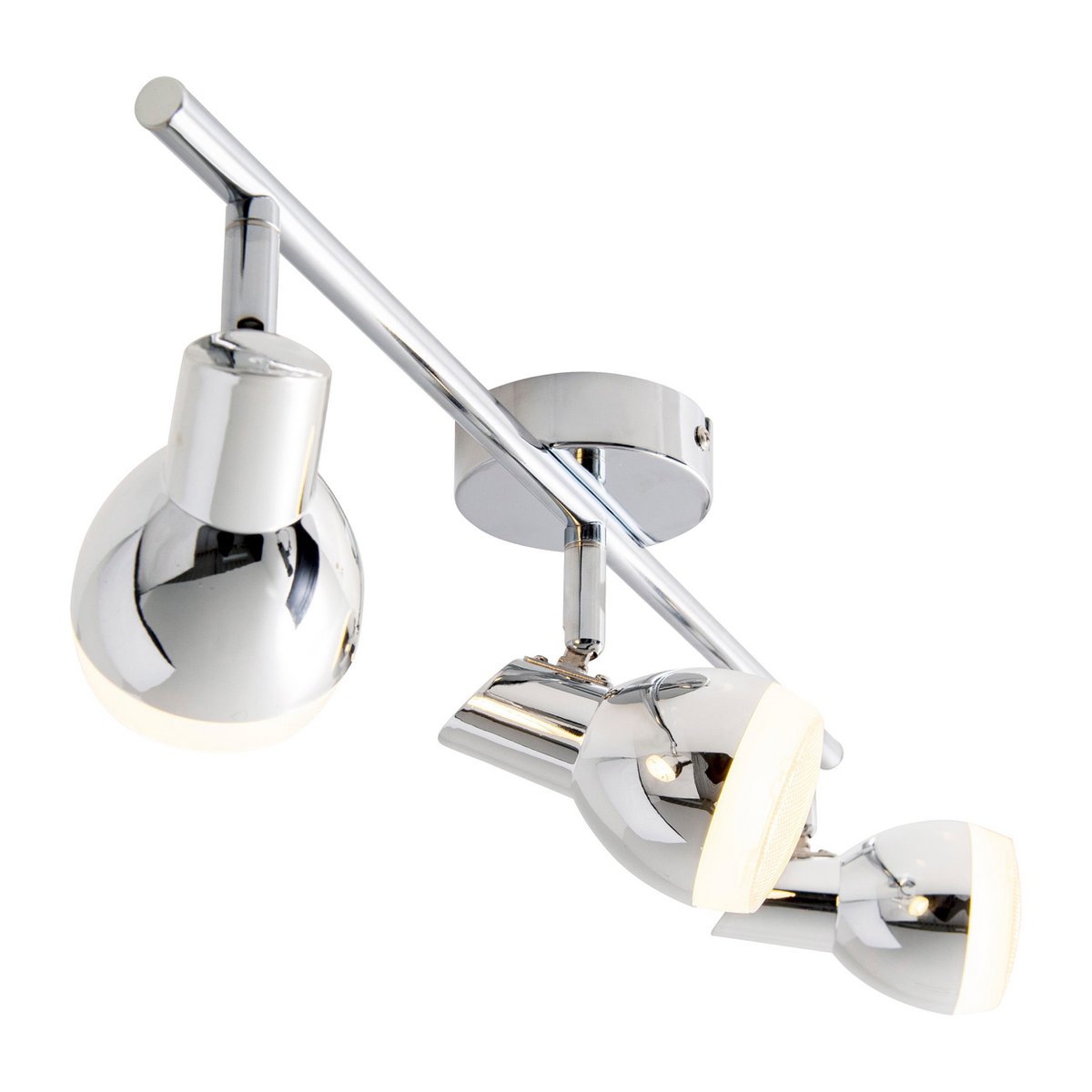 Näve Chromey LED plafondlamp 48cm