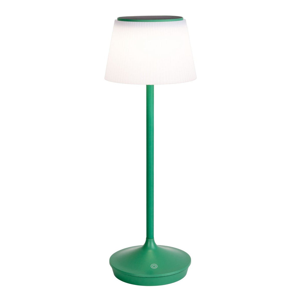 LED -licht "Emmi" voor buiten en binnen, tafellamp gemaakt van metaal en plastic, met stevig gebouwd -in LED's, LED -tafellamp voor balkon, terras, tuin, woonkamer, wintertuin, ca.