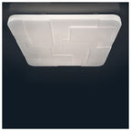 LED Plafondlamp Luxor 54x54cm Kristaleffect