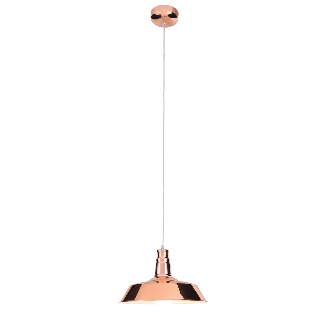 Näve Koperen Hanglamp 36cm Retro