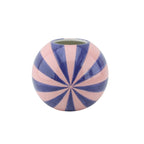 Bloemvaas Swirl - Roze/blauw - 15x15x15cm - Dolomite