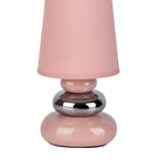 Keramische tafellamp "Stoney" roze E14