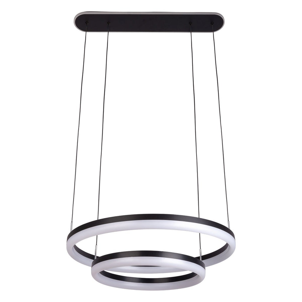 Näve Circulo LED CCT Hanglamp - Zwart 60cm